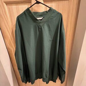 L.L.Bean men's golf windbreaker or V-neck pullover green Men's Size XXL Big/Tall